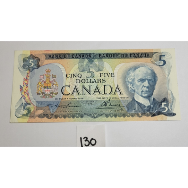 1979 CDN $5 BANKNOTE