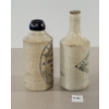 Image 4 : LOT OF 2 - J.G. DERWIN & J. LADD'S GLAZED CERAMIC BOTTLES