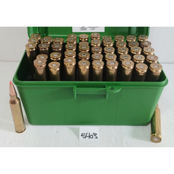 AMMO: 50X MIXED 7MM REMMAG - 162GR - SST - RELOADS