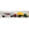 Image 4 : LOT OF 2 - 1ST GEAR MACK R-MODEL MIXER & 1953 WHITE 3000 TRACTOR W/ TRAILER