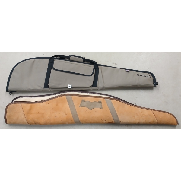 LOT OF 2 - SOFT LONG GUN CASES - INCL ALLEN