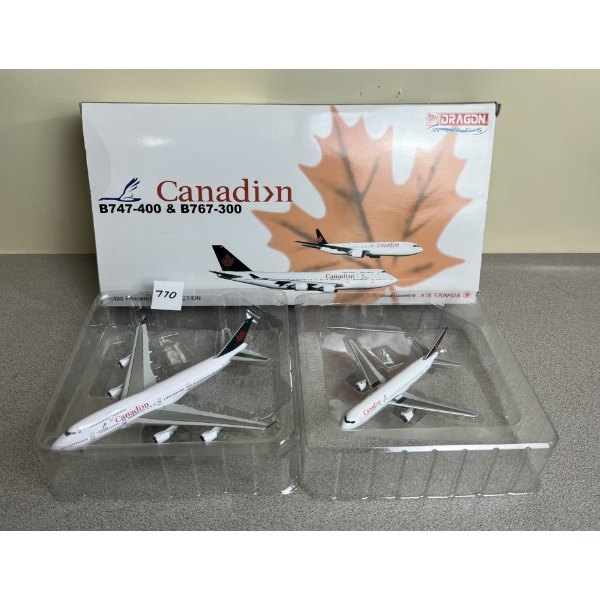 DRAGON WINGS OFFICIALLY LICENCED CANADIAN BOEING MODELS