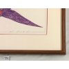 Image 3 : FISH SPIRIT BY PETER PITSEOLAK (1902 - 1973) - FRAMED COLOURED PENCIL ON PAPER