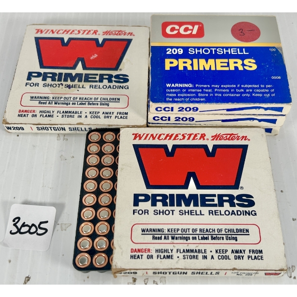 PRIMERS: 461X NO209 SHOTGUN