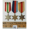 Image 2 : LOT OF 3 - WWI ITALY, AFRICA & 1939-1945 STAR MEDALS