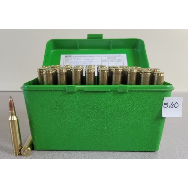 AMMO: 50X MIXED 7MM REM MAG - 160GR - BT - RELOADS 
