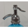 Image 5 : LOCAL BOTT. CO. FEINMAN - AZUR BLUE ACID-ETCHED - 26OZ SELTZER BOTTLE
