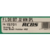Image 3 : RCBS F L DIE SET .32WIN SPL - 2 PCS