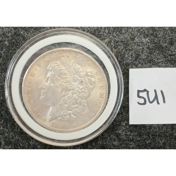 1890 US MORGAN SILVER DOLLAR