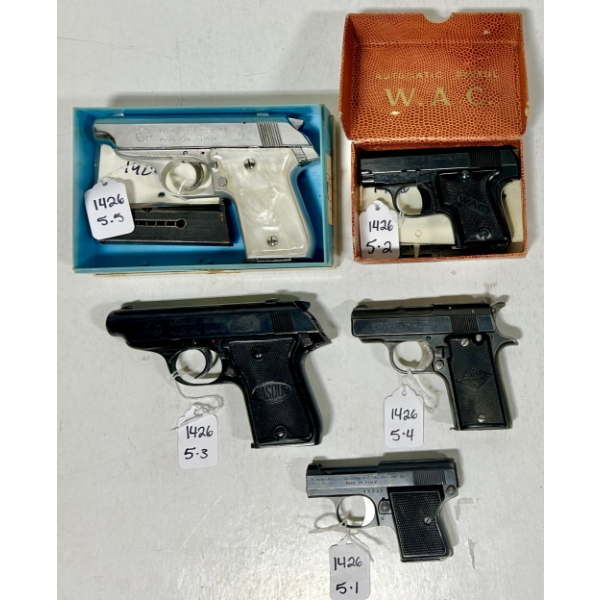 LOT OF 5 - PROHIBITED HANDGUNS