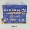 Image 1 : AMMO: APPROX 525X FEDERAL CHAMPION .22 LR - 36GR - HP