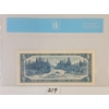 Image 2 : 1954 CDN $5 BANKNOTE - CCCS GRADED