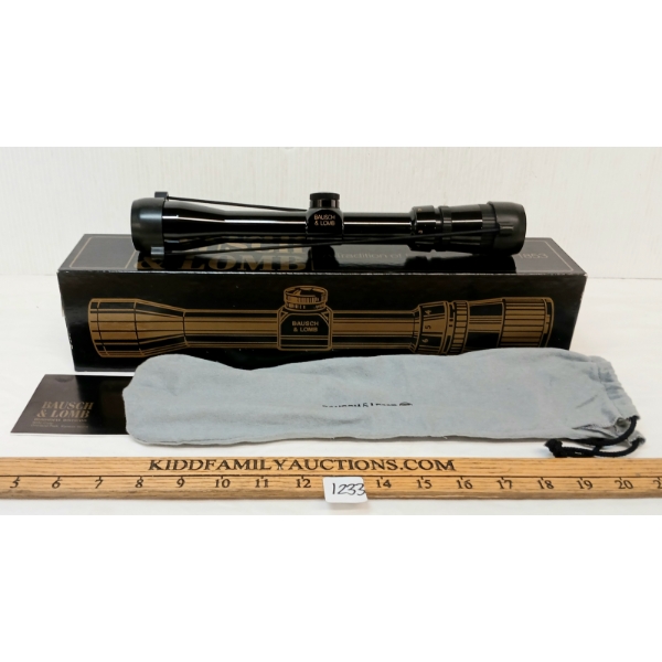 BAUSCH & LOMB BALVAR 1.5X-6X32 SCOPE