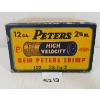 Image 2 : AMMO: 25X PETERS 12GA - 2 3/4IN - #2 SHOT - SEALED COLLECTIBLE BOX 