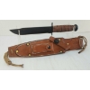 Image 1 : USMC KA-BAR KNIFE W/ LEATHER SHEATH