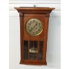 Image 1 : POPULAR PROGRESS WALL CLOCK W/ PENDULUM & KEY - WORKING CONDITION UNKNOWN