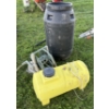 Image 2 : JOB LOT - RAIN-BARREL, HOSE REEL, WATER TANK (POLY)