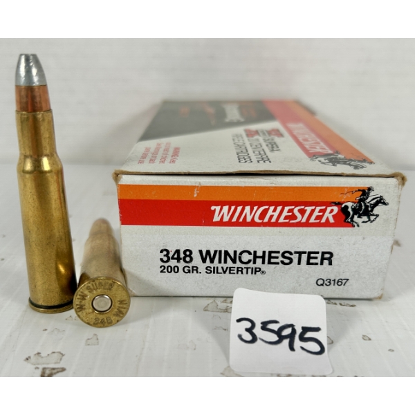 AMMO: 20X WINCHESTER .348 WIN - 200 GR SP