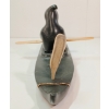 Image 5 : KAYAKER BY SIMEONIE UPPIK (PRS CDN ARTIST) - SINEW, STONE & WOOD