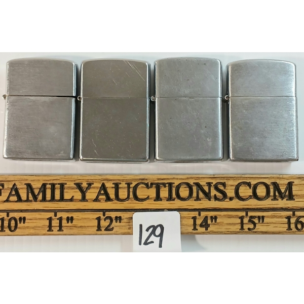 LOT OF 4 - ZIPPO, SURE-LITE & RELIANCE LIGHTERS