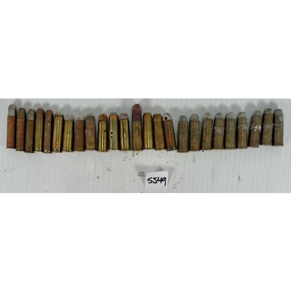 AMMO: 25X WINCHESTER SMALL RIFLE CARTRIDGES