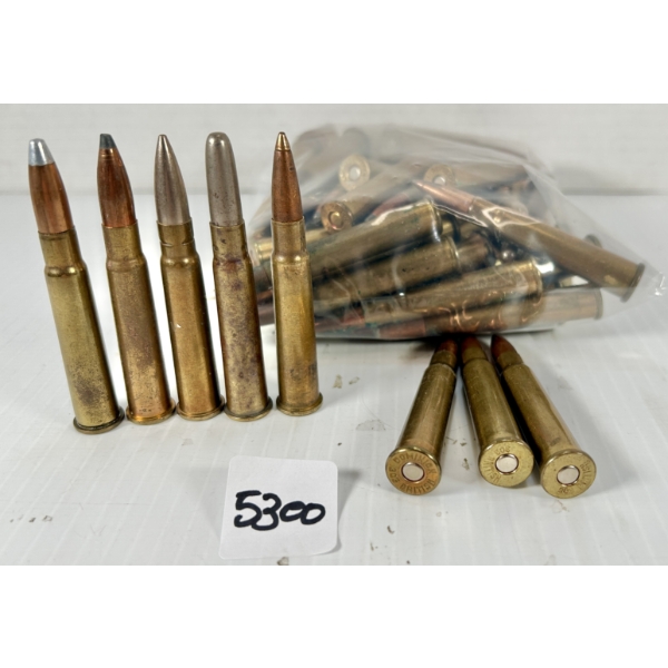 AMMO: APPROX 70X MIXED .303 BRIT - SP & FMJ