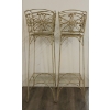 Image 2 : LOT OF 2 - WROUGHT IRON PLANTER STANDS