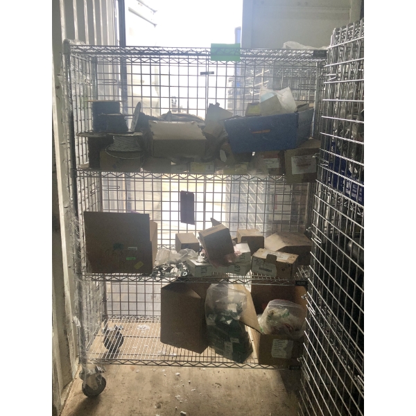 SHELF LOT - INDUSTRIAL CONTENTS - SHELF NOT INCLUDED