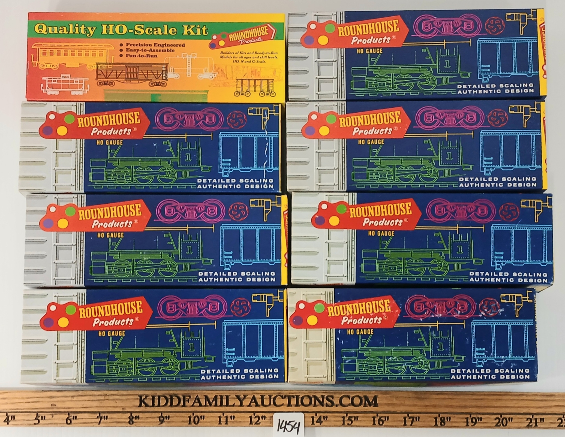 LOT OF 8 - ROUNDHOUSE PRODUCTS HO SCALE MODEL TRAIN KITS - OVERTON ...