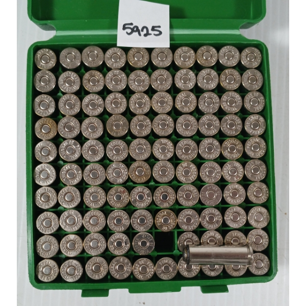AMMO: 100X MIXED .38 SPL - 148GR - WADCUTTER RELOADS