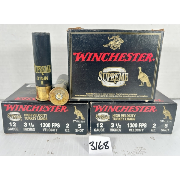 AMMO: 30X WINCHESTER 12 GA 3-1/2 IN - #5