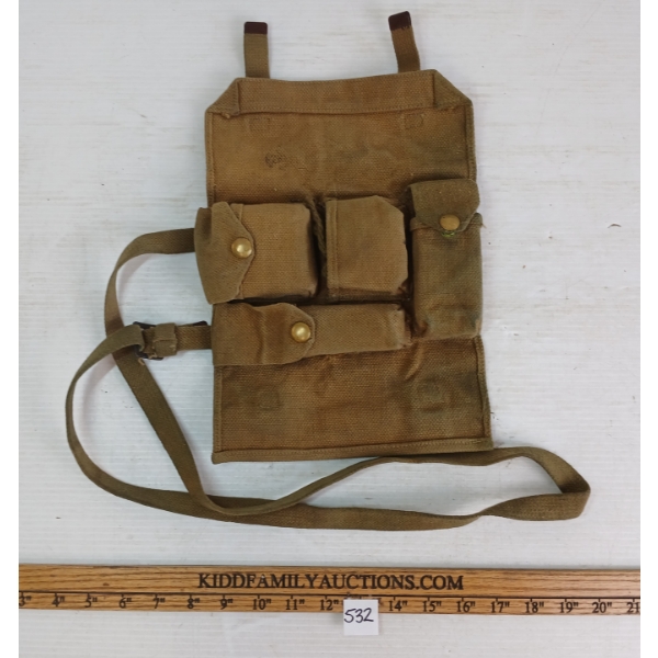WWII CDN BREN PARTS WALLET W/ CONTENTS