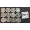 Image 1 : LOT OF 12 - 1962 CDN 10 CENT COINS