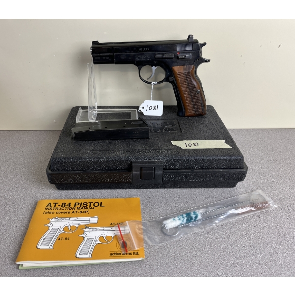 ACTION ARMS AT88S IN 9MM PARA - RESTRICTED 