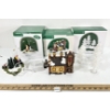 Image 3 : LOT OF 3 - DEPARTMENT 56 VILLAGE - INCL LOCOMOTIVE SHED & ICY TREES, ETC.