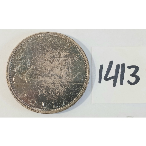 1965 CDN SILVER DOLLAR