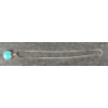 Image 4 : TURQUOISE & STERLING SILVER PENDANT NECKLACE