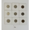 Image 3 : LOT OF 9 - CDN 5 CENT PCS - INCL 1922 - 1943
