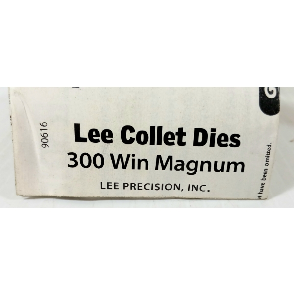 LEE DELUXE .300 WIN MAG RELOADING DIE SET 