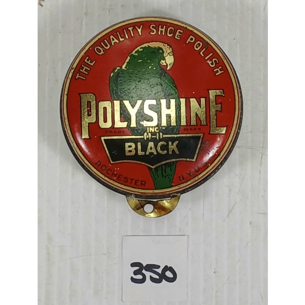 POLYSHINE SHOE POLISH TIN