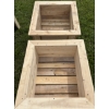 Image 2 : LOT OF 2 - NEW CEDAR/ SPRUCE PLANTERS