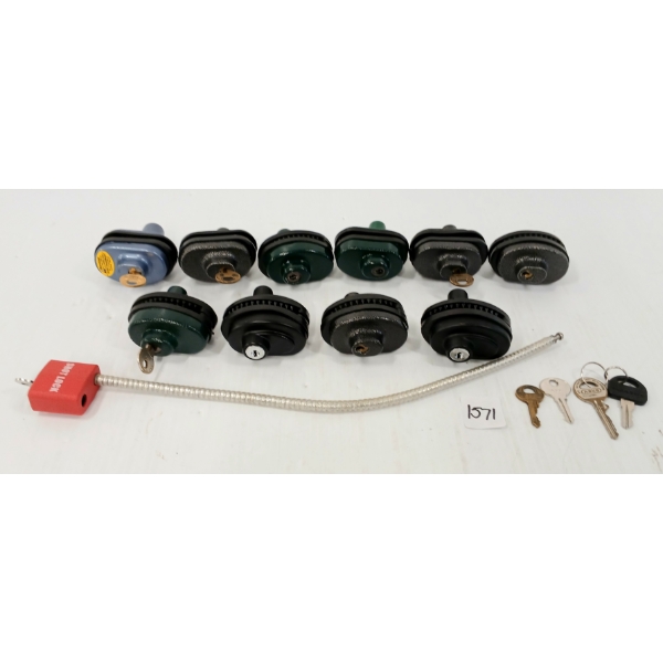 QTY OF TRIGGER LOCKS & CABLE LOCK
