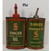 Image 1 : LOT OF 2 - SINGER HOUSEHOLD & SEWING MACHINE 3OZ OILERS