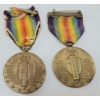 Image 2 : LOT OF 2 - WWI U.S VICTORY MEDALS
