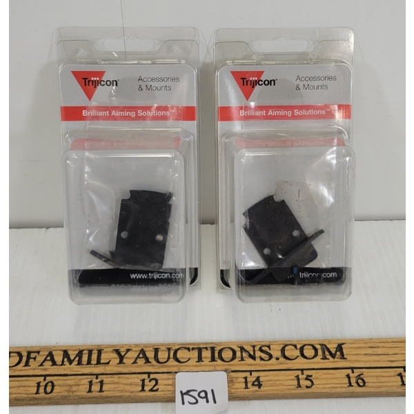 LOT OF 2 - TRIJICON RMR MOUNTING KITS