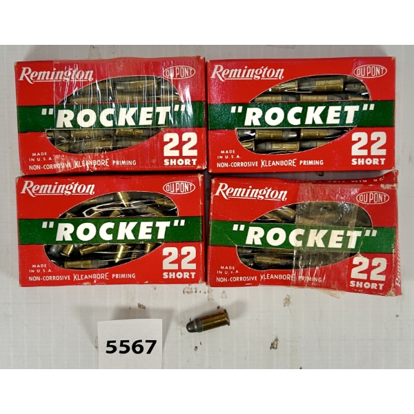 AMMO: 112X REMINGTON .22 SHORT