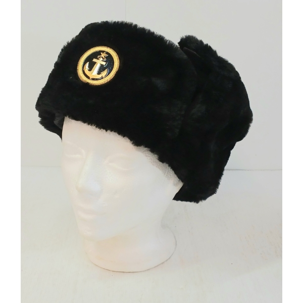 SOVIET RUSSIAN SAILOR'S WINTER CAP