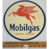 Image 1 : MOBILGAS - SST EMBOSSED SIGN