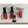Image 2 : LOT OF 7- OILER CANS - INCL PRINCESS AUTO, POWER FIST & MOTOMASTER