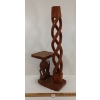 Image 2 : TWISTED SPIRAL CANDLESTICK HOLDER W/ ANIMAL FIGURE